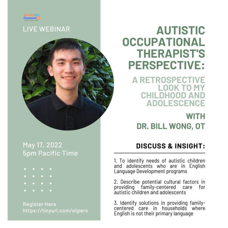 Autistic Occupational Therapist’s Perspective: A Retrospective Look To My Childhood And Adoloscence