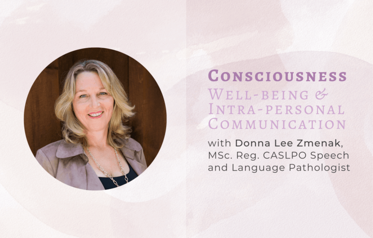 Consciousness – Well-Being & Intra-Personal Communication
